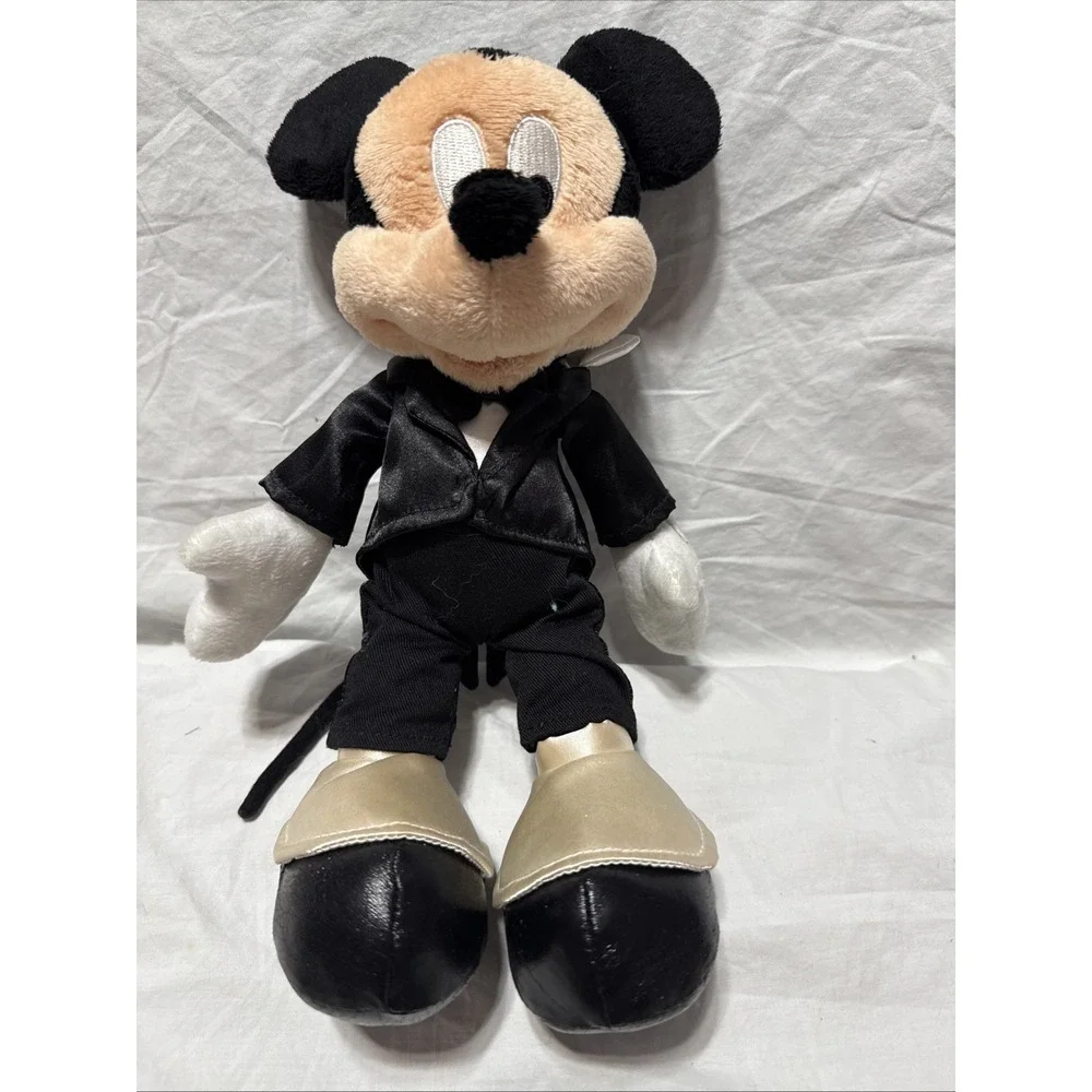 Lot of 4 Disney Mickey & Minnie Mouse Plush Collectibles See‎ Pictures